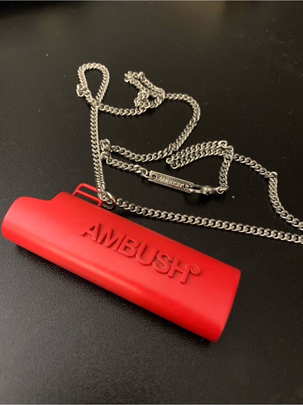 AMBUSH® Red Lighter Necklace
